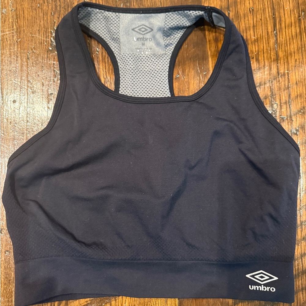 Umbro Women's Black Sports Bra